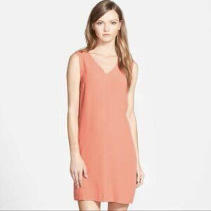 NWT Chelsea28 Dress Sz S Scalloped Neckline Shift